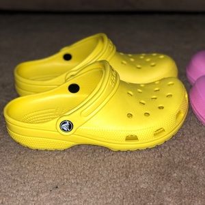 Yellow Crocs
